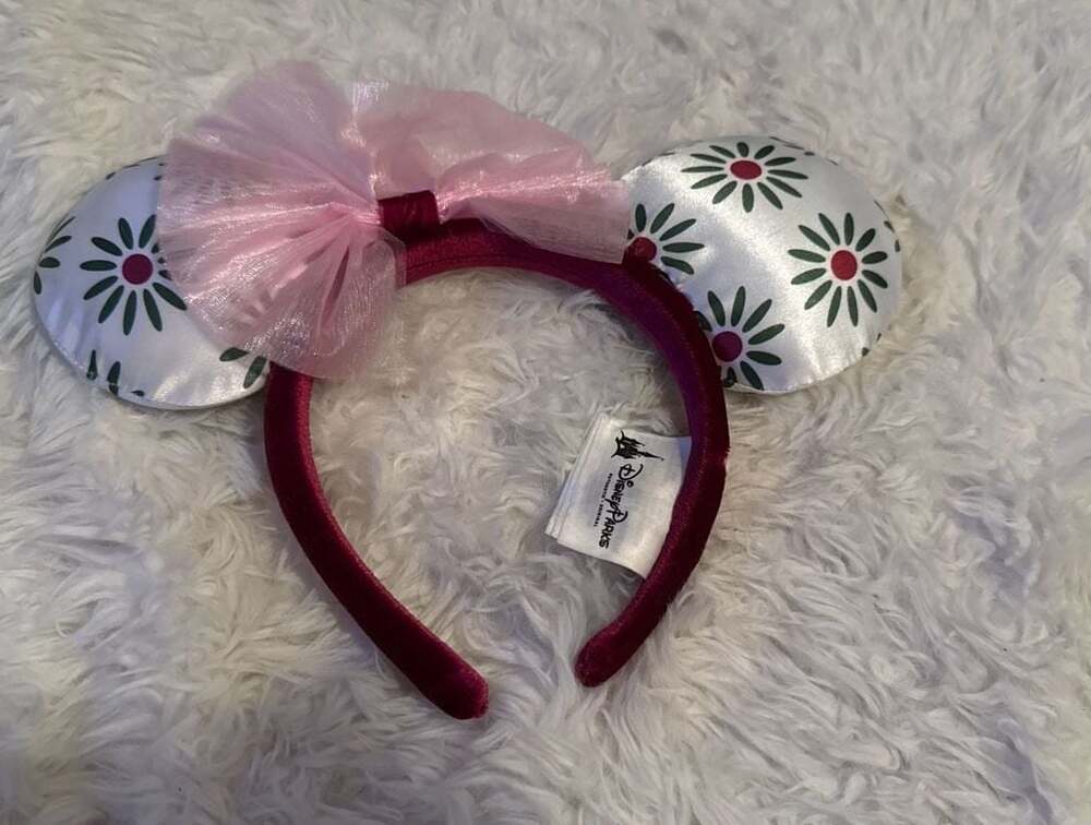 Disney Parks Haunted Mansion Tightrope Walker Minnie Mouse Ears Headband
